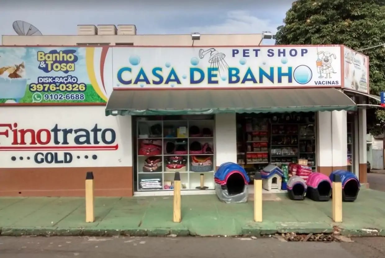 Casa de Banho Pet Shop em Anápolis